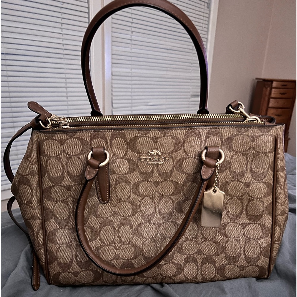 Coach Signature Purse Satchel